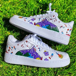 Custom Juice Wrld Air Force 1 Shoes, Custom Hand Painted Juice Wrld AF1, Juice Wrld AF1 Shoes, Personalized AF1 Shoes, Free Shipping