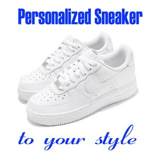Gepersonaliseerde Air Force 1-sneakers, aangepaste handgeschilderde AF1-sneakers, gepersonaliseerde sneaker, gratis verzending