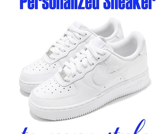 Personalized Air Force 1 Sneakers, Custom Hand Painted AF1 Sneakers, Pesonalized Sneaker, Free Shipping