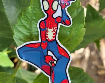 Pegatina de Peter Parker de Spider-Man