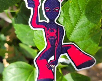 Pegatina de Spider-Man Miles Morales