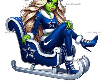 We Dem Girls Grinch in Sleigh – Digital Download