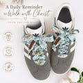 LDS Youth Theme Gift, Walk With Me Shoelaces, YW Birthday Gift, Young Women Camp Gift, Christian Sneaker Laces, Meaningful Teen Girl Gift product logo