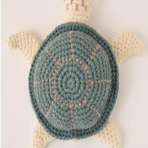 Patrón de tortuga a crochet, sin costuras, patrón de tortuga amigurumi, lindas tortugas de frutas, peluches de crochet, descarga instantánea en PDF