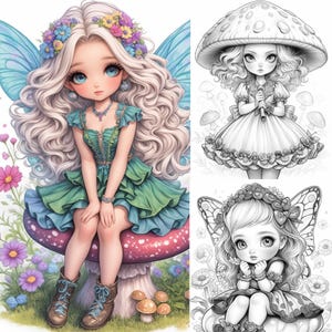 Coloring Book 60+ pages Cute, Valentine&#39;s coloring pages: Coco Wyo coloring book, super cute coloring pages, 60 pages, zip digital download
