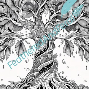 Mandala Coloring Page | Intricate Zentangle Design | Digital Download for Adults | Printable Coloring Sheet
