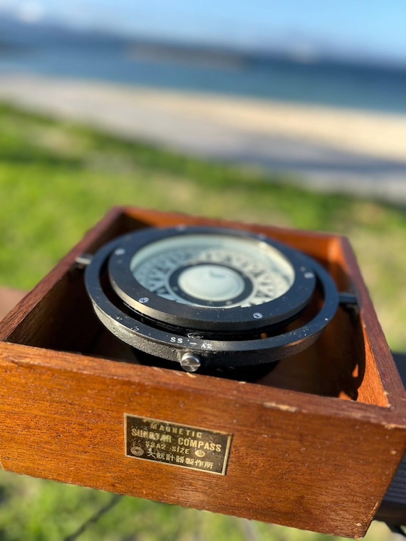 True Vintage Sun Star Compass SSA2 – Nautical Maritime Tool by