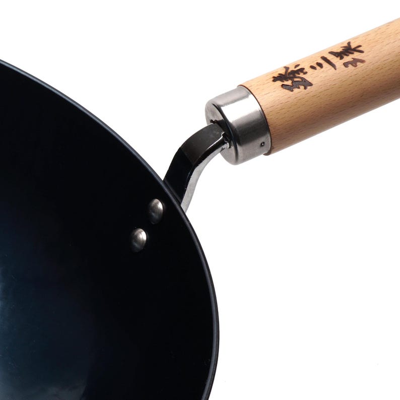 Hand-Hammered Iron Wok - Thumbnail 5