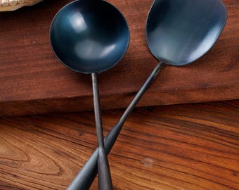Zhensanhuan hand-hammered ladle Spatula (32CM/12.6inch)