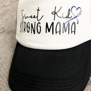 Sweet Kid Strong Mama Trucker Hat • Type 1 Diabetes Awareness