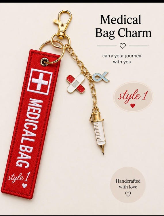 Medical Bag Luggage Tag for Type 1 Diabetes/Type 2 Diabetes