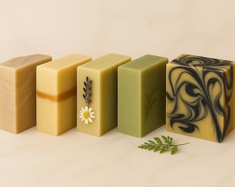 Organic Cold Process Soap: Vegan Oils and Butters Body Wash, Natural Essential Oil Cleanser