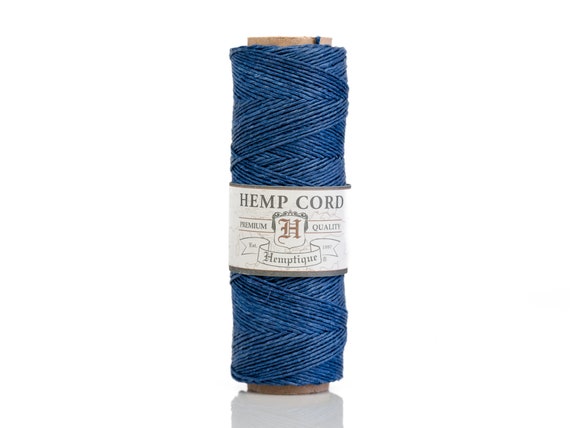 Navy Blue Hemp Thread .5mm Thick, for Making Micro Macrame Jewelry, Eco  Friendly Craft Product 