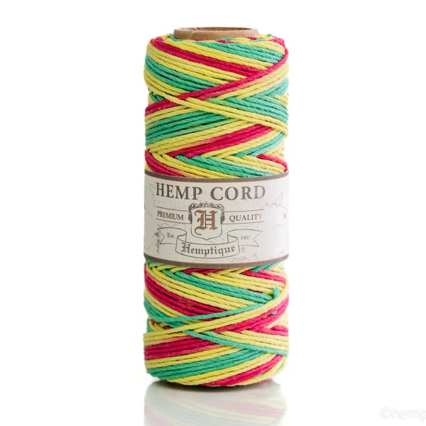 Rasta Hemp Cord 1mm for making hippie Hemp jewelry