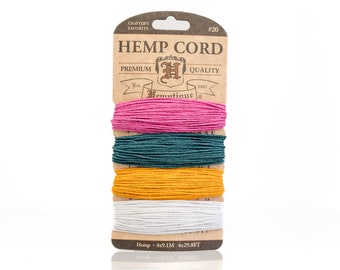Shades of Spring Craft Twine Sample Card  -CH71