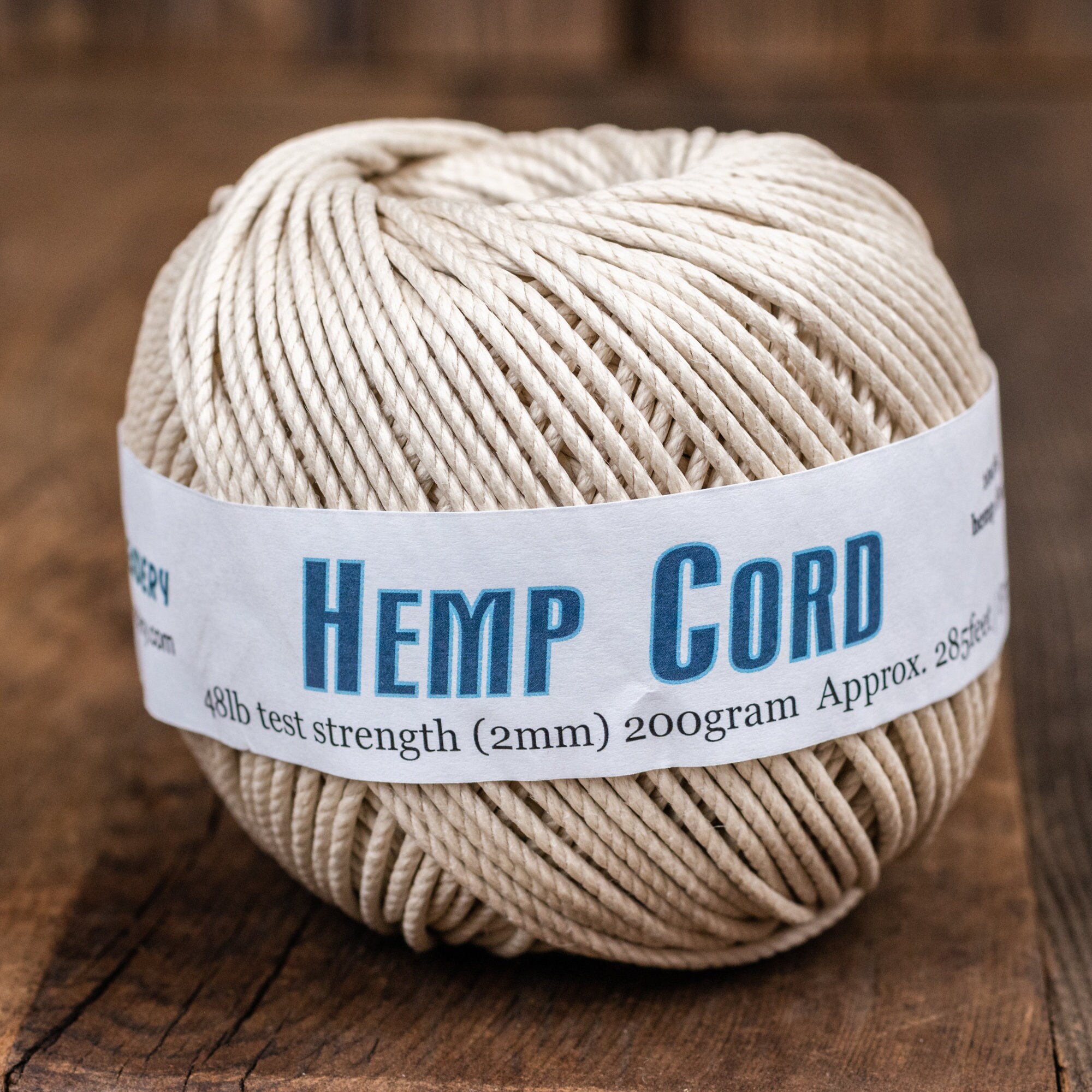 Hemp Cord 2mm Natural Rope Twisted Cord for macrame Etsy