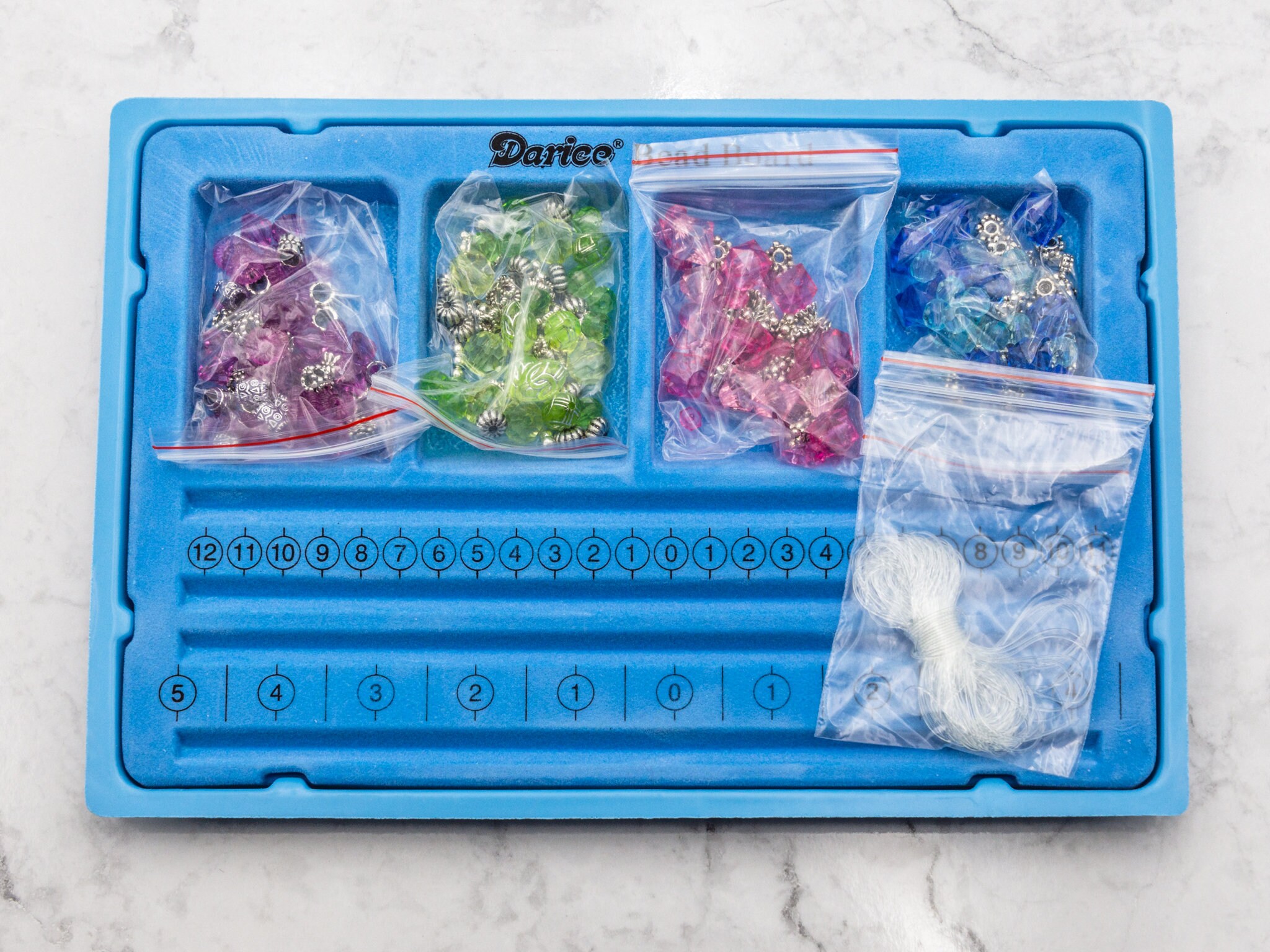 Bracelet making Kit with bead board Gift For her Etsy