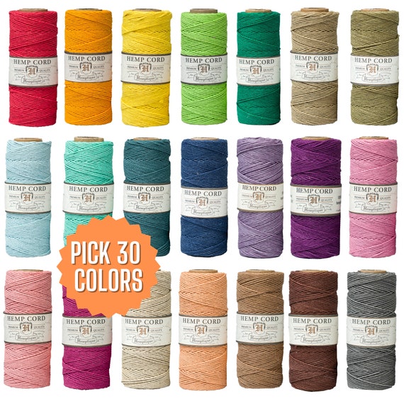 Hemp cord for bracelets hot sale