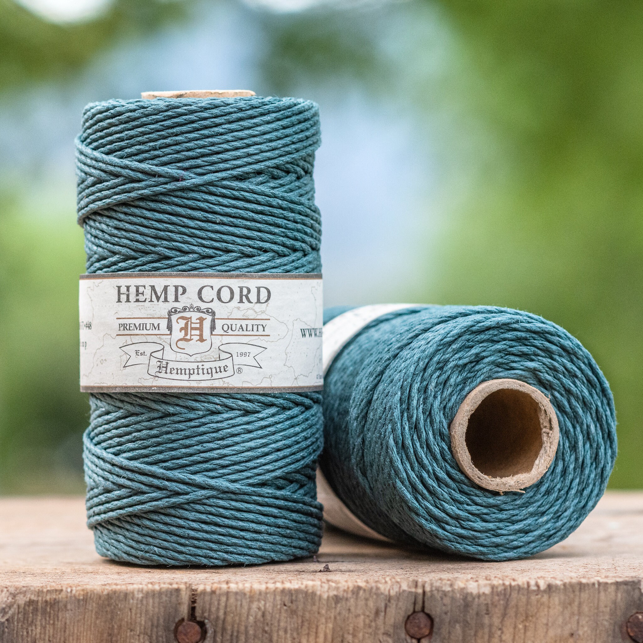 Green macrame cord hemp fiber macrame rope thick bracelet Etsy