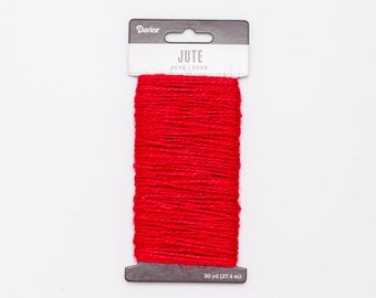 Red Cotton Twine, Bakers Twine, Red String, Gift Wrap, Gift