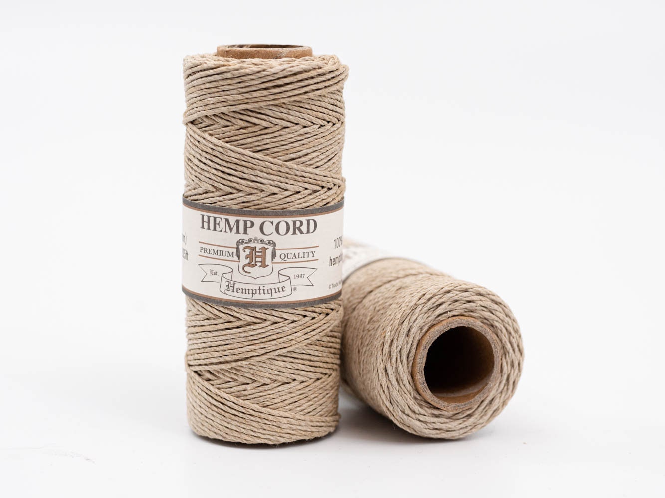 1.25mm thick cotton twine string pack of 6 spools size ref 6
