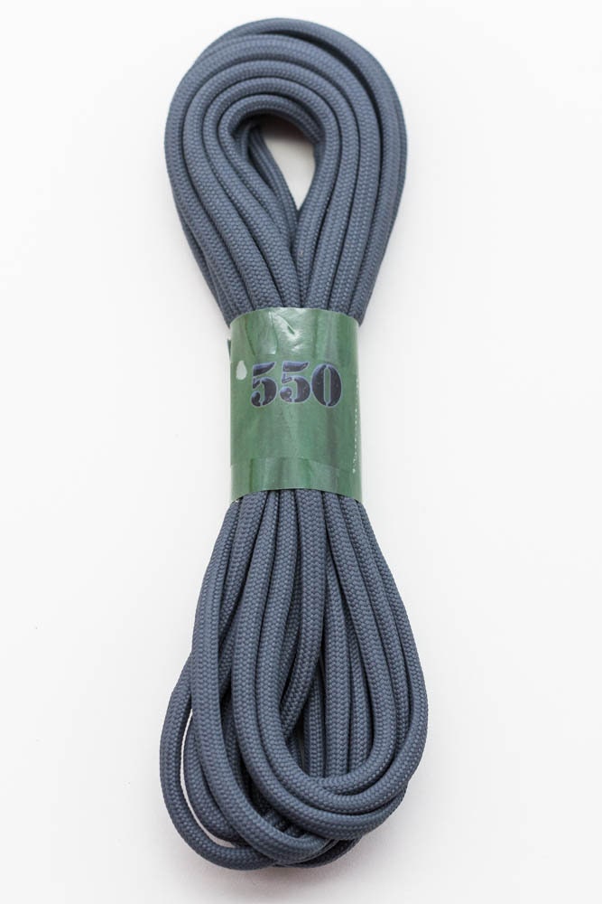 Grey Paracord 550 4mm 16 Feet Nylon Parachute Cord Cord Etsy