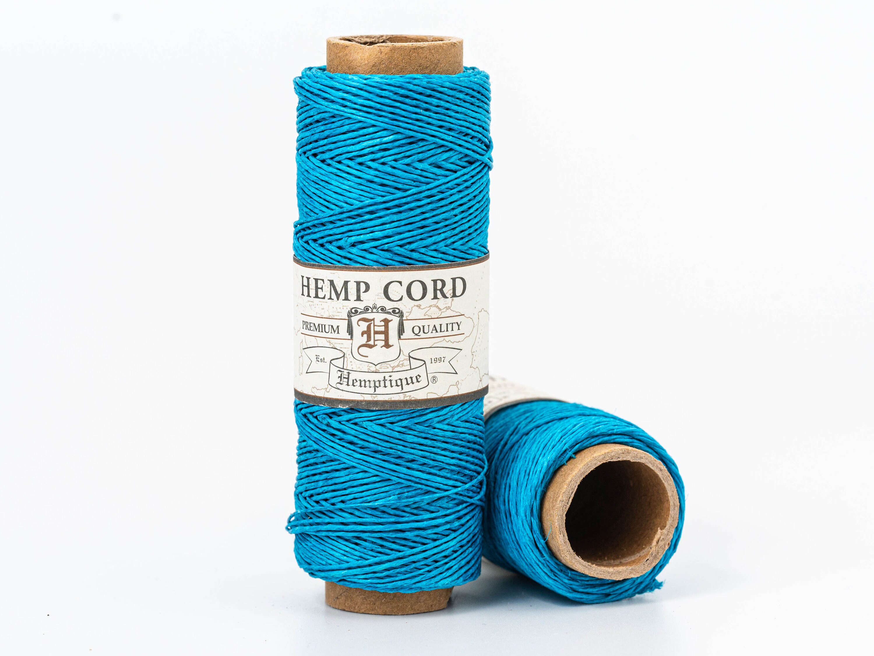 Hemp Cord, Turquoise – My Flower Stop