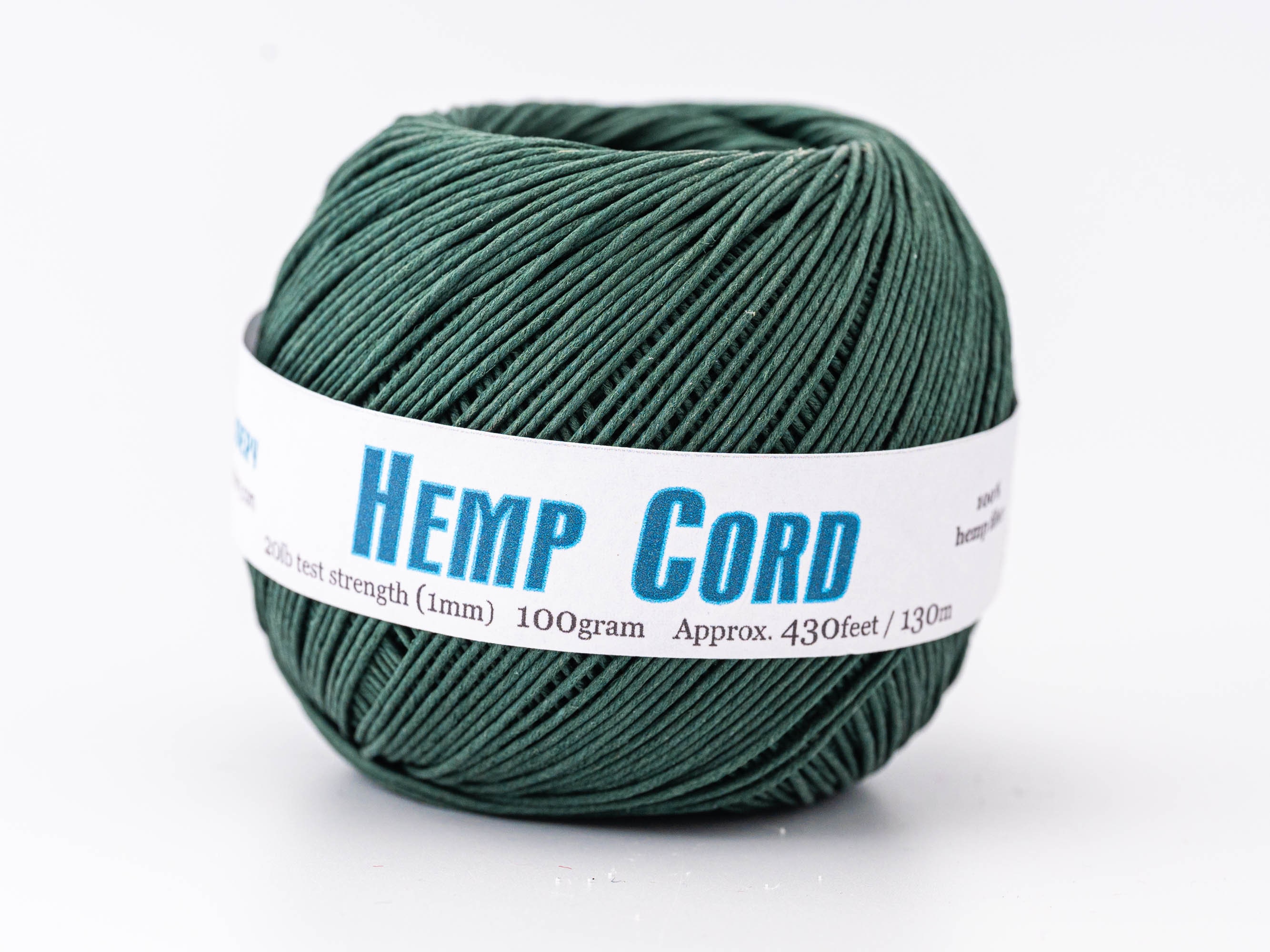 TWINEBALL-1MM: 100% Hemp Twine 1mm