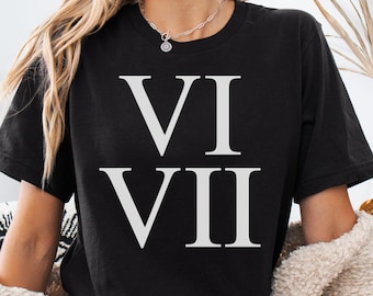 Six Seven Shirt, 6 7 Shirt, Funny Number Meme T-Shirt, Trendy TikTok Saying Shirt, Funny Number Gen Z shirts Gen Z Gifts, Viral 67 Trend