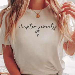 70th Birthday Shirts, 70th Birthday Gift, Gifts For Seventy Year Old, Funny Seventieth Birthday Crew Shirt, Turning 70 Gift, 70 Year Old Tee