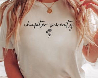 70th Birthday Shirts, 70th Birthday Gift, Gifts For Seventy Year Old, Funny Seventieth Birthday Crew Shirt, Turning 70 Gift, 70 Year Old Tee