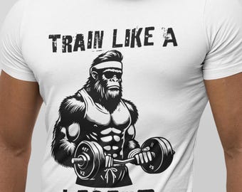Bigfoot Shirt, Bigfoot Weight Lifting T-Shirt, Sasquatch Shirt, Bigfoot Gifts, Funny Sasquatch Gym Training Shirt, Funny Big Foot Shirt,