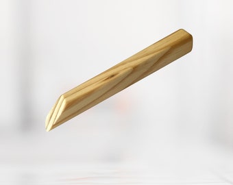 Upcycled Wood Pressing Stick, Handcrafted Seam Creaser