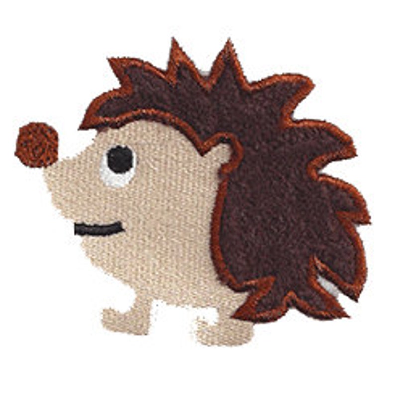 Hedgehog Machine Embroidery Designs Etsy