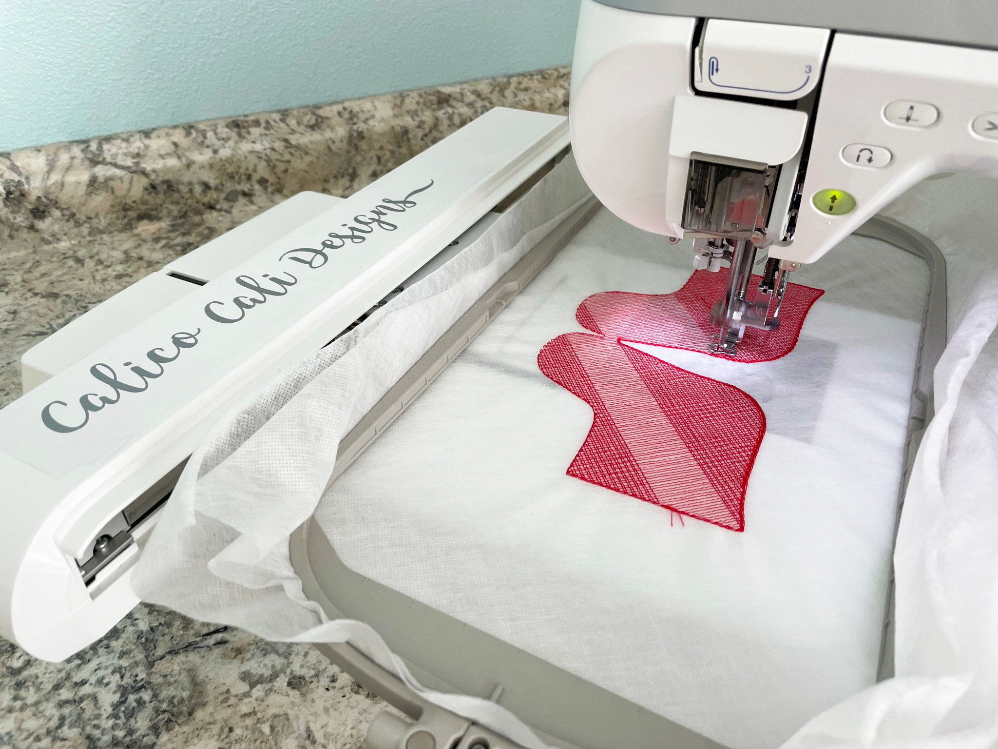 ITH Gift Card Holder Embroidery Design FSL Embroidery Design Etsy