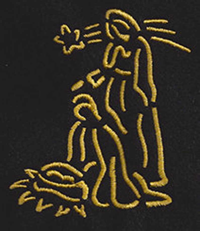 Nativity Embroidery Designs Bundle Religious Embroidery Etsy