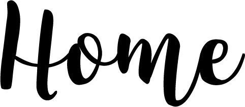 Home Svg for Cricut. Home Script Svg Cut File. Home Cursive Svg for ...