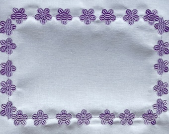 Quilt Label Embroidery Design, ITH embroidery design, personalized label, Quilt label border design, Flower frame design, customized label