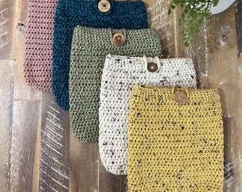 Crochet Book Sleeve