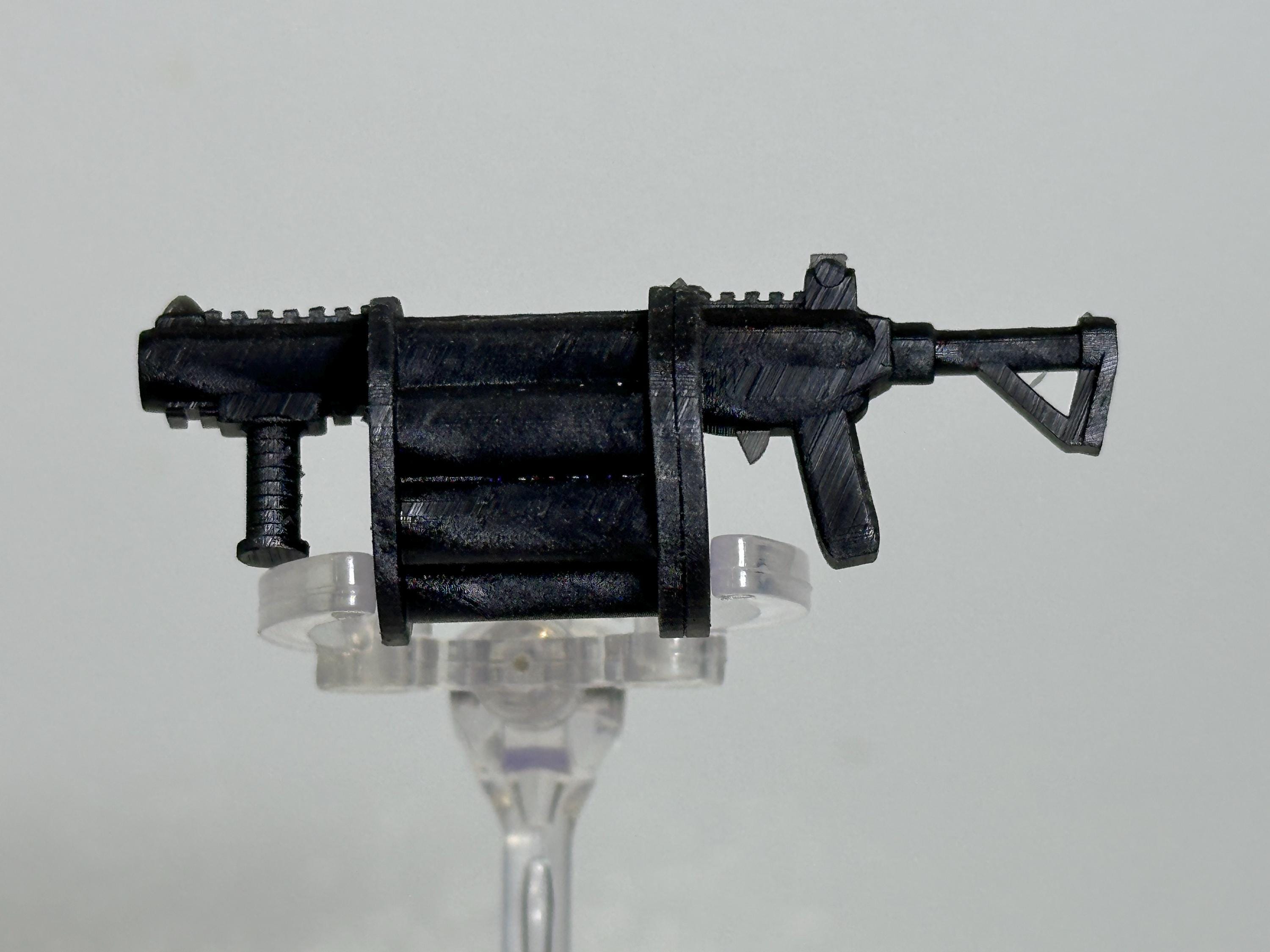 1/10 Scale RC Toy Plastic AR Grenade Launcher Prop - Rock Crawler Miniature Accessory