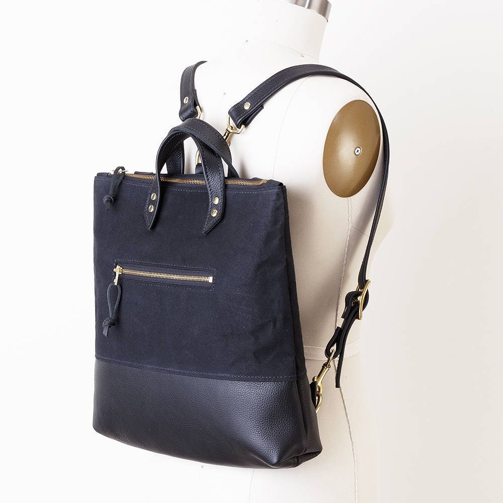 mens waxed canvas backpack