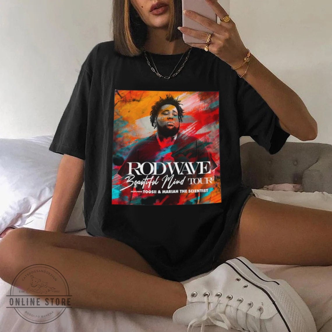 Discover Rod Wave Beautiful Mind Tour Shirt