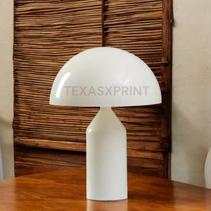 Mushroom Nightstand Lamp – Color Changing Touch Light, Brightness Adjustable, Battery Operated LED for Bedroom or Kids Room Decor