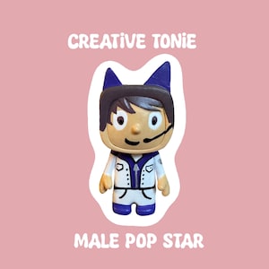 Male Pop Star Inspired Creative Tonie – Custom Story & Song Figurine