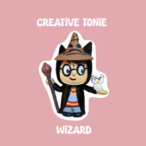 Wizard Inspired Creative Tonie – Custom Story & Song Figurine