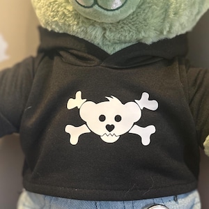 custom zombear bear hoodie/shirt