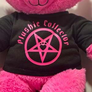 custom plushie collector bear shirt with pawtagram