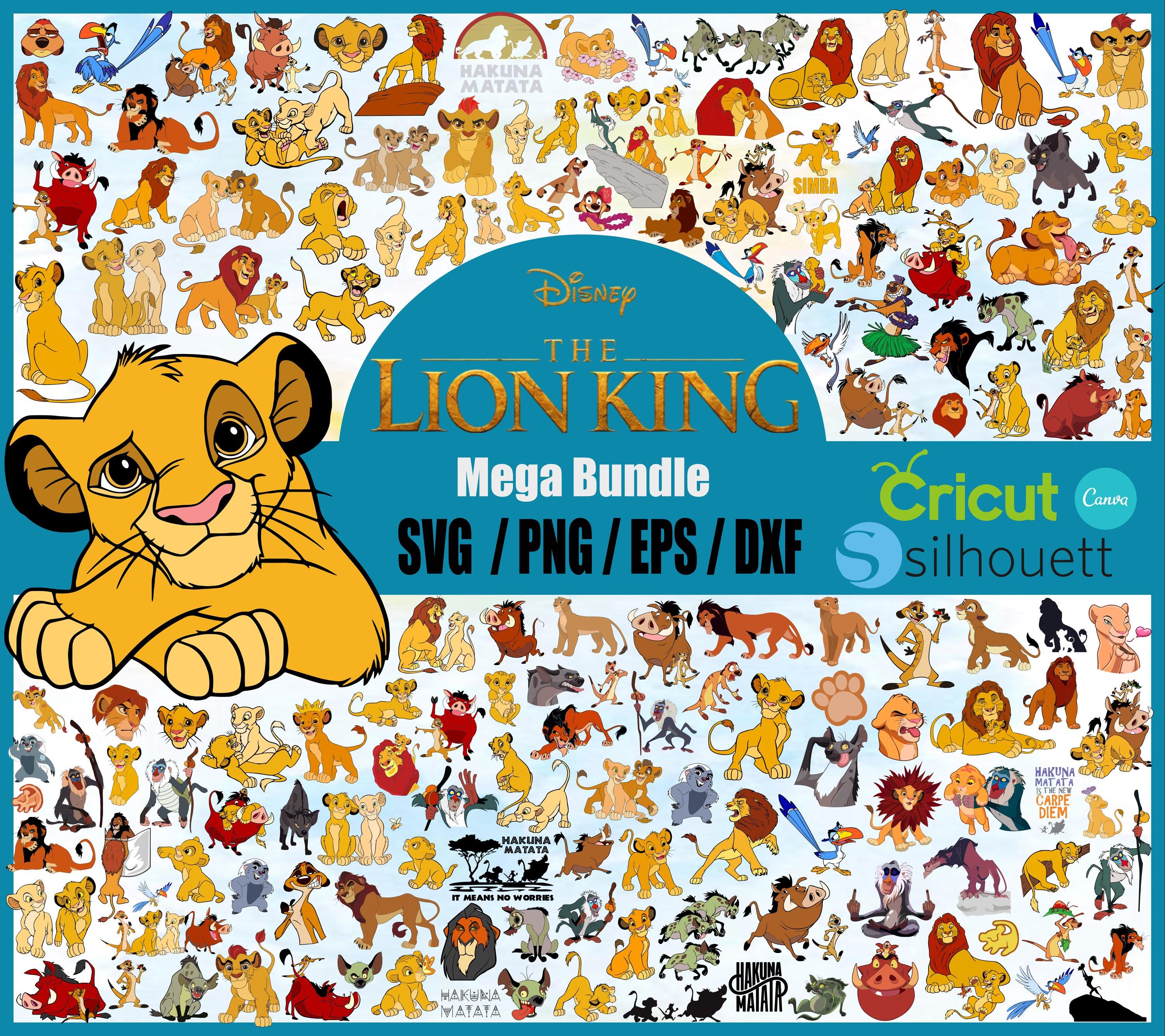 Simba With Crown Png - Etsy