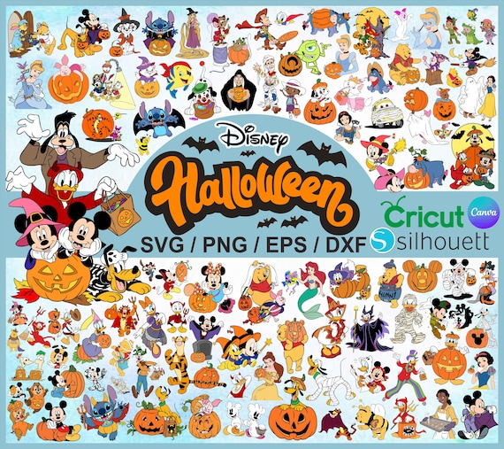 Disney Halloween Bundle, Mouse and Friends (svg, png, eps, dxf)