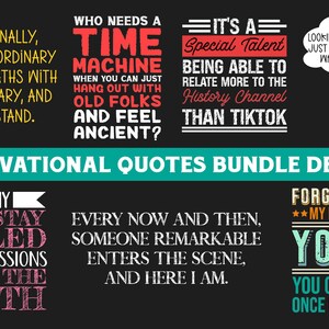 MOTIVATIONAL T-Shirt Design Png Bundle, Sublimationsdesign, svg, Png, Ai, Clipart Werbung I